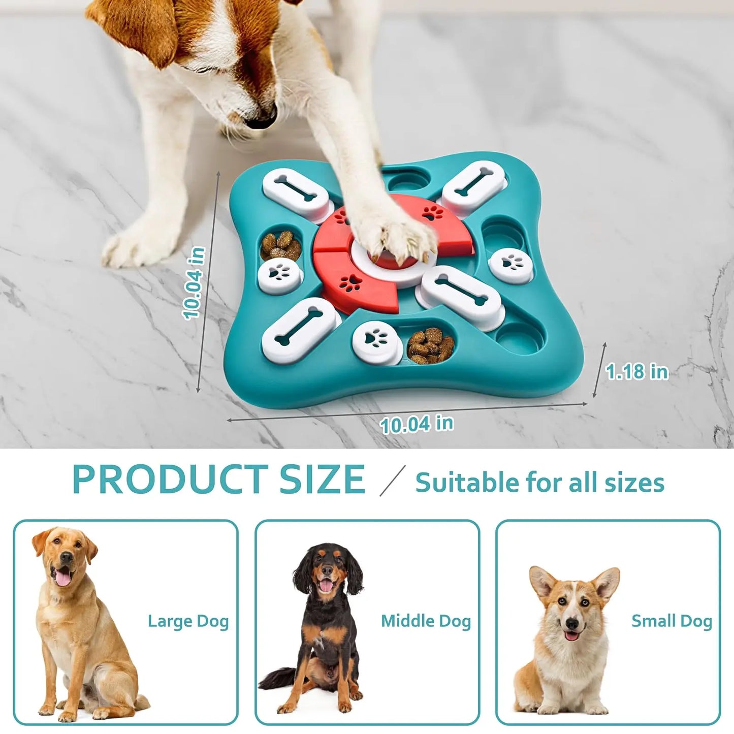 Solupet Treat Puzzle – Fun & Focus for Dogs